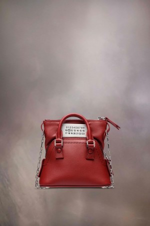 Maison Margiela 5ac Recicla Classique Baby Red | USA_MM22660