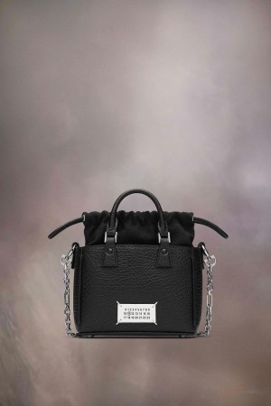 Maison Margiela 5ac Tote Horizontal Black | USA_MM41760