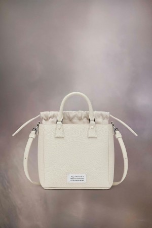 Maison Margiela 5ac Tote Vertical White | USA_MM50273