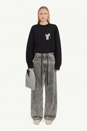 Maison Margiela 5-pocket Denim Trousers Grey | USA_MM14210