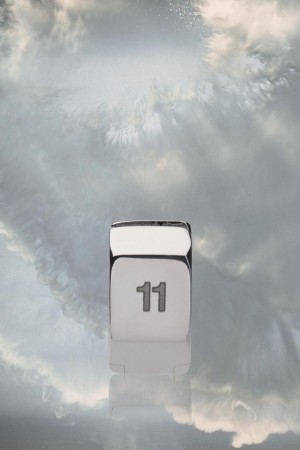 Maison Margiela Bolt And Nut Hoop Earring Silver | USA_MM14982