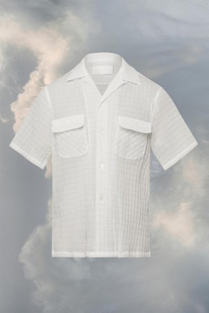 Maison Margiela Camp Shirt White | USA_MM65860