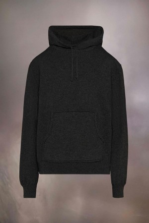 Maison Margiela Cashmere Hooded Sweater Black | USA_MM87505