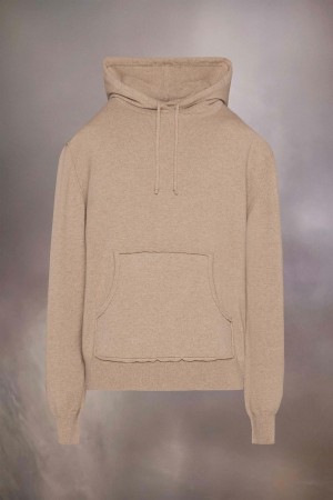 Maison Margiela Cashmere Hooded Sweater Khaki | USA_MM80658