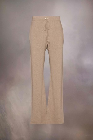 Maison Margiela Cashmere Trousers Khaki | USA_MM80855