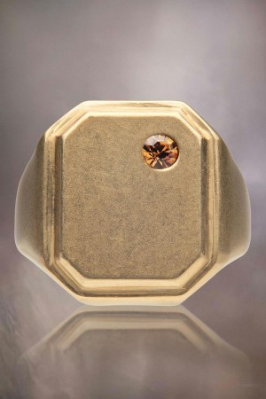 Maison Margiela Chevalier Ring Gold | USA_MM40309