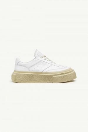 Maison Margiela Chunky Gambetta Sneakers White | USA_MM52665
