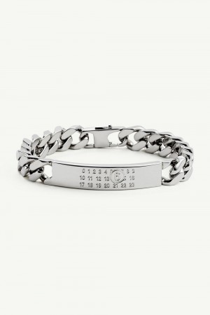 Maison Margiela Classic Chain Bracelet Silver | USA_MM15037