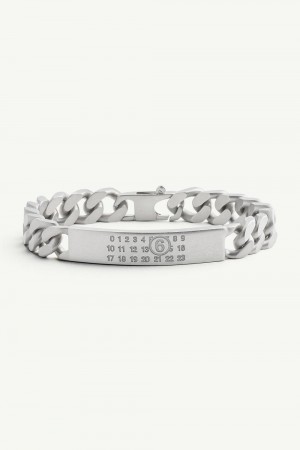 Maison Margiela Classic Chain Bracelet Silver | USA_MM12877