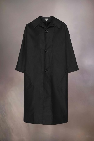 Maison Margiela Cocoon Coat Black | USA_MM55813