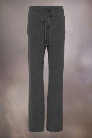 Maison Margiela DéCortiqué Cashmere Trousers Dark Grey | USA_MM96701
