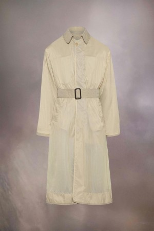 Maison Margiela DéCortiqué Reversible Coat Khaki | USA_MM45314