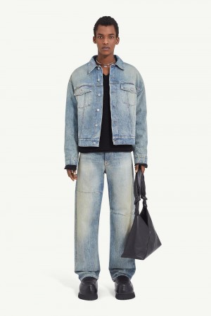 Maison Margiela Denim Jacket Blue | USA_MM99925