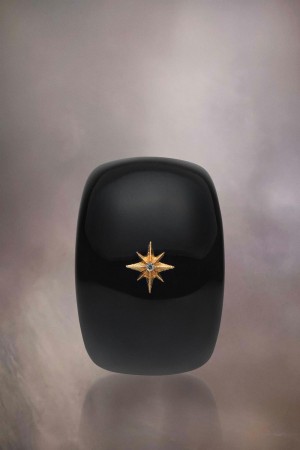 Maison Margiela Enamel Chunky Ring Black | USA_MM67752