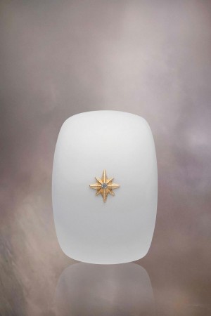 Maison Margiela Enamel Chunky Ring White | USA_MM45352