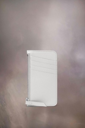 Maison Margiela Four Stitches Cardholder White | USA_MM90270