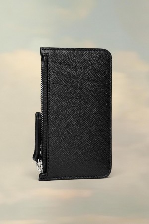 Maison Margiela Four Stitches Cardholder Black | USA_MM39253