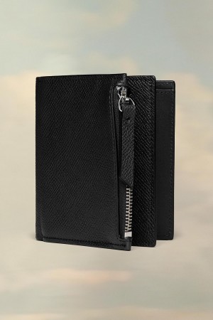 Maison Margiela Four Stitches Wallet Black | USA_MM88173