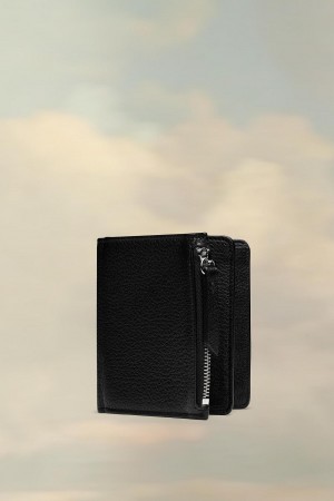 Maison Margiela Four Stitches Wallet Black | USA_MM27551