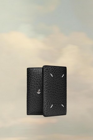 Maison Margiela Four Stitches Wallet Black | USA_MM91680