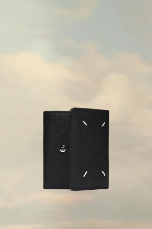 Maison Margiela Four Stitches Wallet Black | USA_MM57265