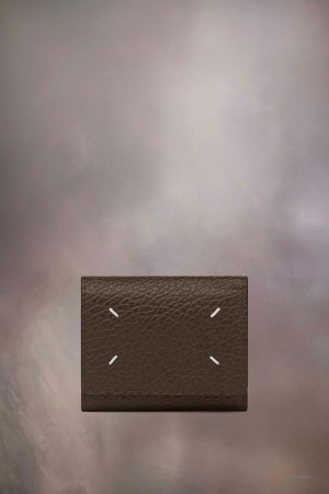Maison Margiela Four Stitches Wallet Brown | USA_MM88355