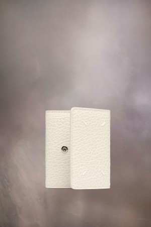 Maison Margiela Four Stitches Wallet White | USA_MM84292