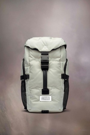 Maison Margiela Glam Slam Backpack Moon Small White | USA_MM65374