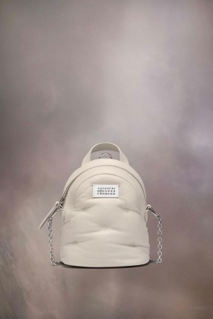 Maison Margiela Glam Slam Backpack White | USA_MM15400