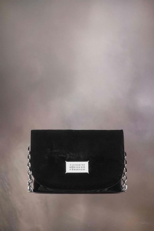 Maison Margiela Glam Slam Flap Small Black | USA_MM96890