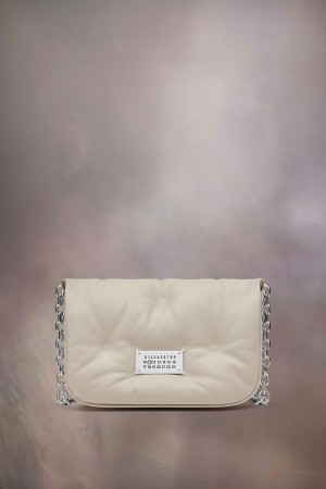 Maison Margiela Glam Slam Flap Small White | USA_MM65902