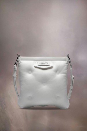 Maison Margiela Glam Slam Flat Pocket White | USA_MM50509