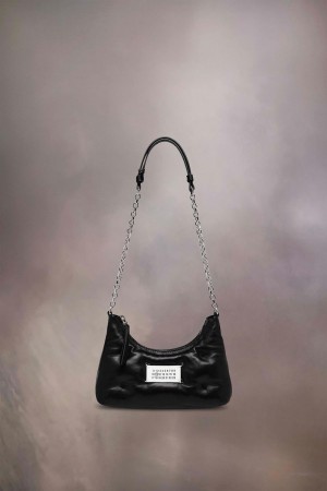 Maison Margiela Glam Slam Hobo Micro Black | USA_MM44624