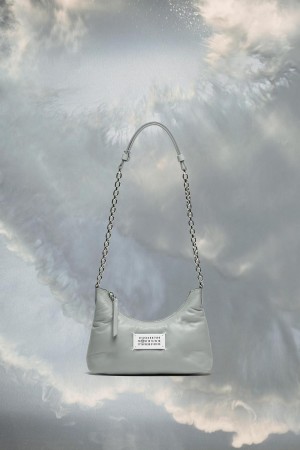 Maison Margiela Glam Slam Hobo Micro Light Blue | USA_MM51856