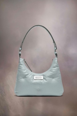 Maison Margiela Glam Slam Hobo Small Light Blue | USA_MM99546