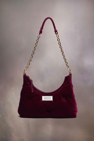 Maison Margiela Glam Slam Hobo Small Red | USA_MM63134