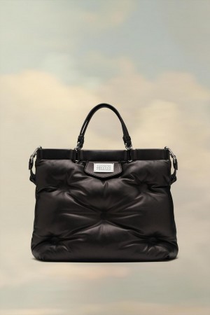 Maison Margiela Glam Slam Shopping Medium Black | USA_MM66976