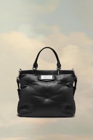 Maison Margiela Glam Slam Shopping Small Black | USA_MM74131
