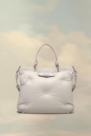 Maison Margiela Glam Slam Shopping Small Silver | USA_MM97793