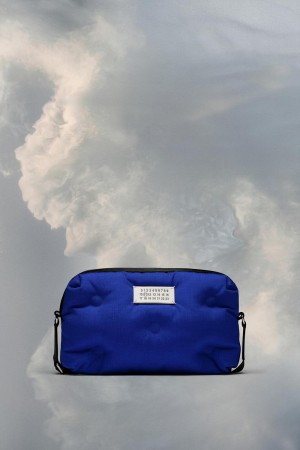 Maison Margiela Glam Slam Sport Camera Bag Blue | USA_MM18964