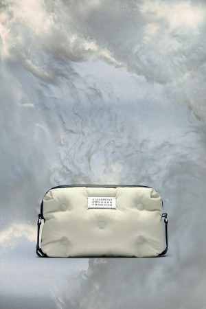 Maison Margiela Glam Slam Sport Camera Bag White | USA_MM63372