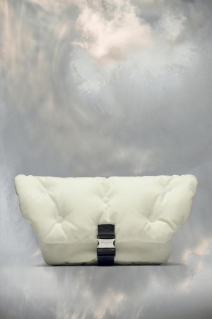 Maison Margiela Glam Slam Sport Cycle Messenger White | USA_MM37689