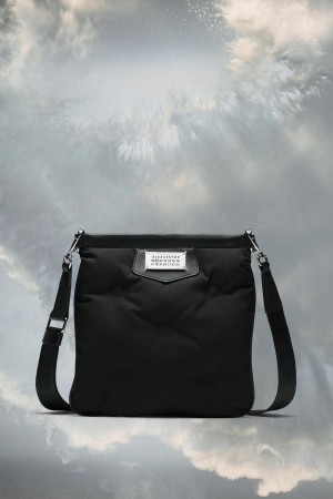Maison Margiela Glam Slam Sport Flat Pocket Black | USA_MM71880