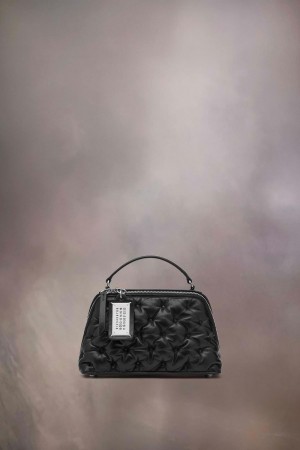Maison Margiela Glam Slam Trapezoid Bag Black | USA_MM37502