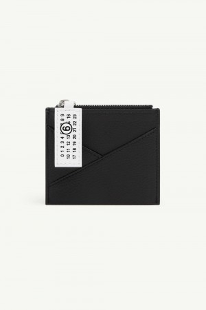 Maison Margiela Japanese 6 Coin Pouch Black | USA_MM33885