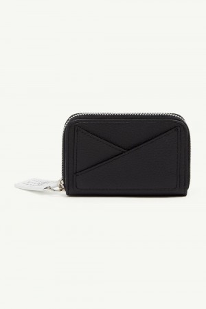 Maison Margiela Japanese 6 Zip Around Wallet Black | USA_MM67425