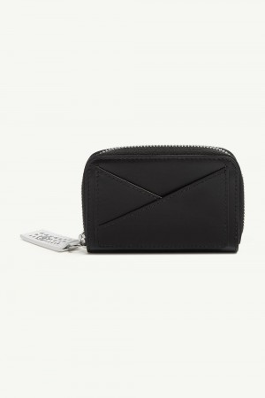Maison Margiela Japanese 6 Zip Around Wallet Black | USA_MM48642