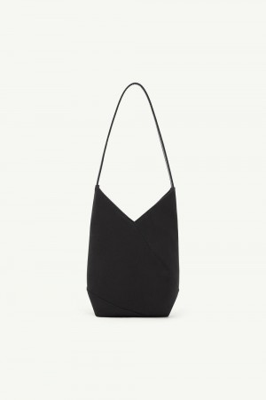 Maison Margiela Japanese Satin Handbag Black | USA_MM98720
