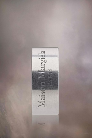 Maison Margiela Logo Ring Silver | USA_MM91770