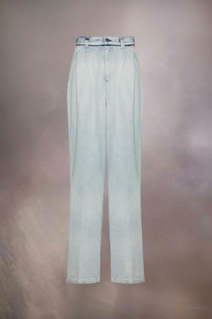 Maison Margiela Memory Of Oversized Jeans Light Blue | USA_MM72374